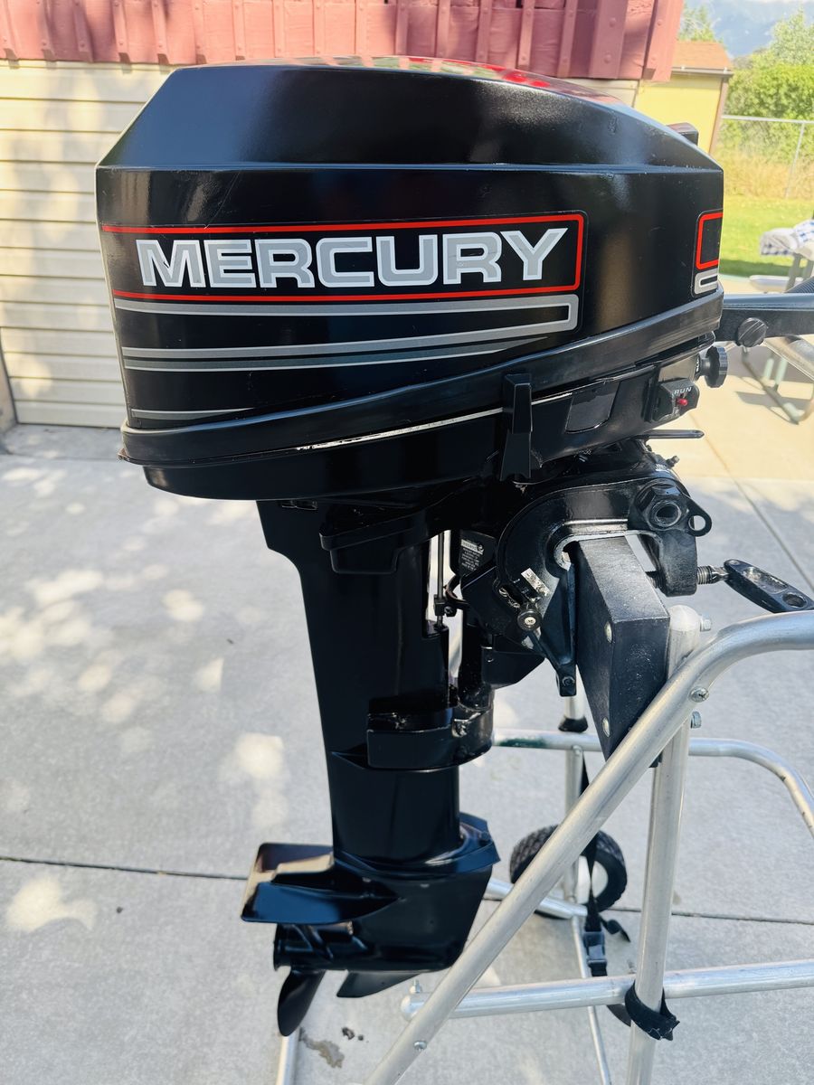 Mercury 6 HP Outboard Motor – Runs Great – Ready for the Water