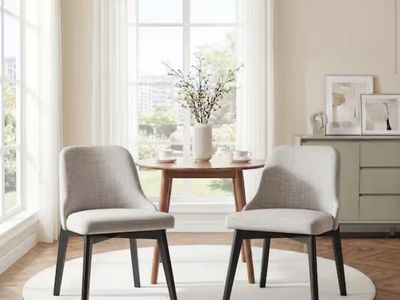 Drum Willin Upholstered Dining chairs