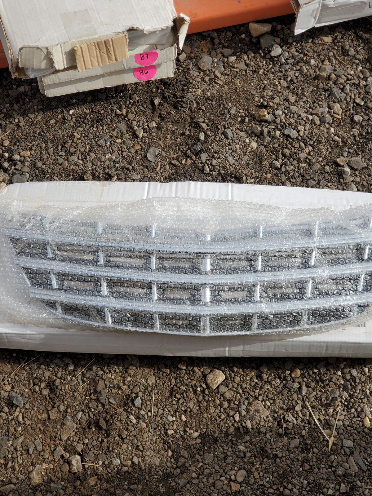 2008 Chrysler Sebring Chrome Grille Overlay