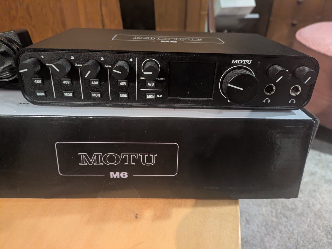 MOTU M6 Audio Recoding Interface