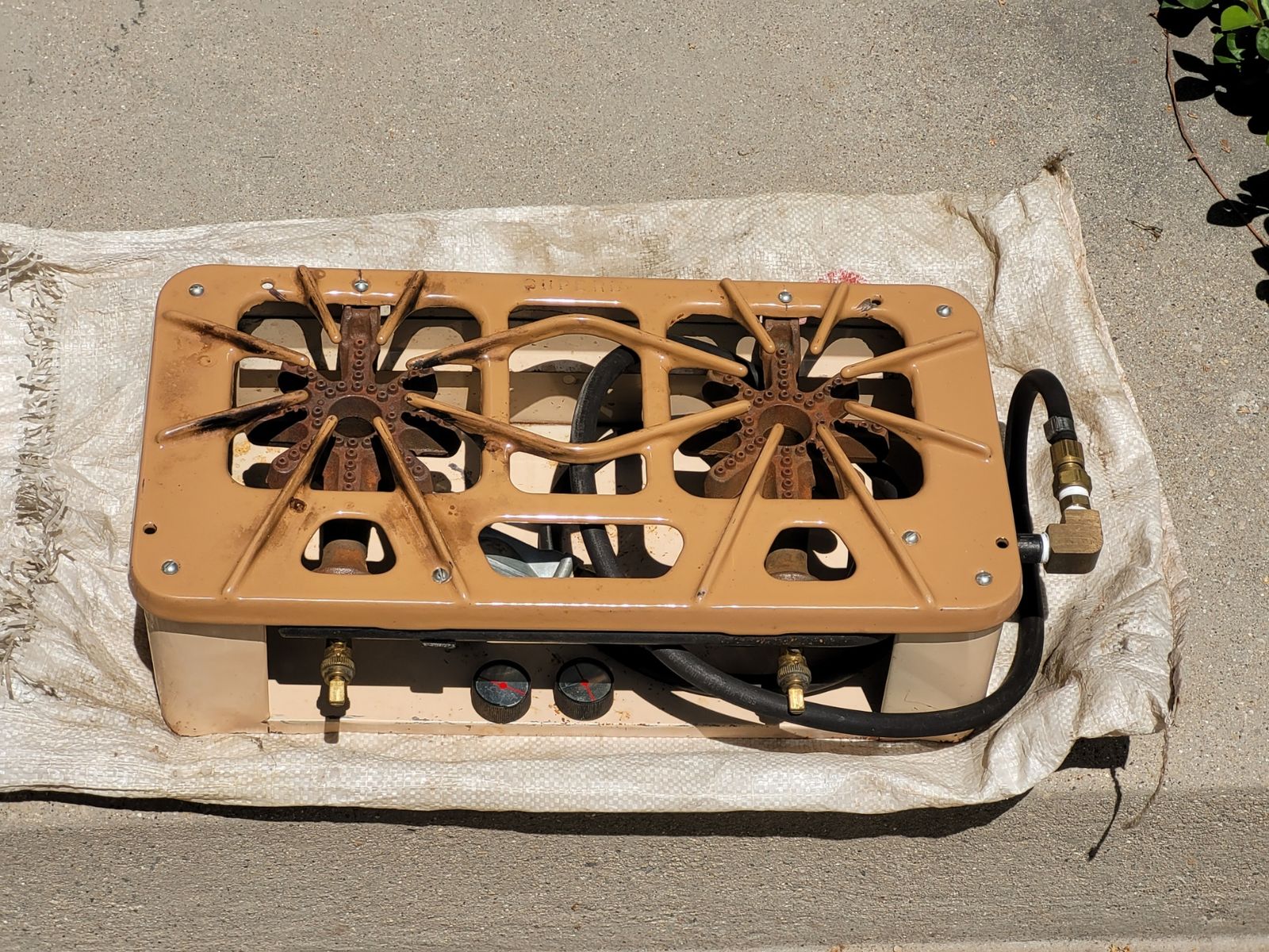 Propane 2-Burner Camp Cooktop