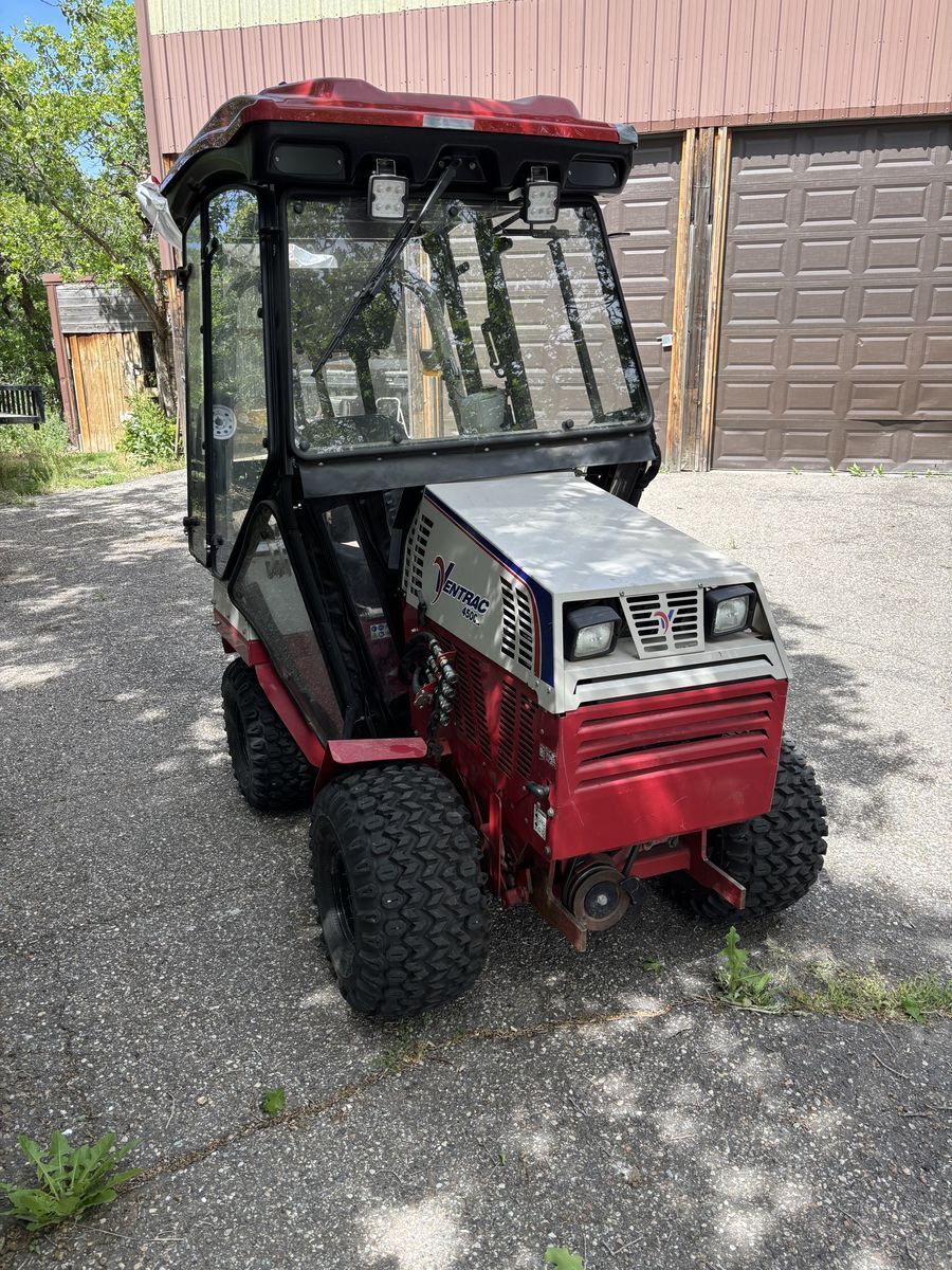 Ventrac 4500Z All-Wheel Drive Articulating Tractor 32HP w/ Heated Cab & Multiple Implements