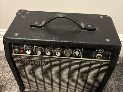 Bronze B.C guitar and Yamaha Amp