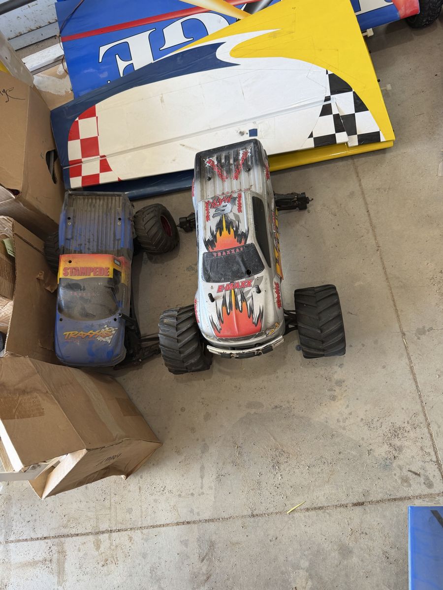 Trucks for parts.