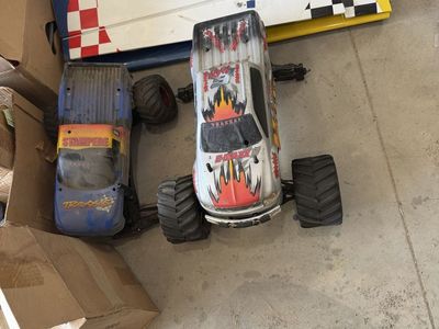 Trucks for parts.
