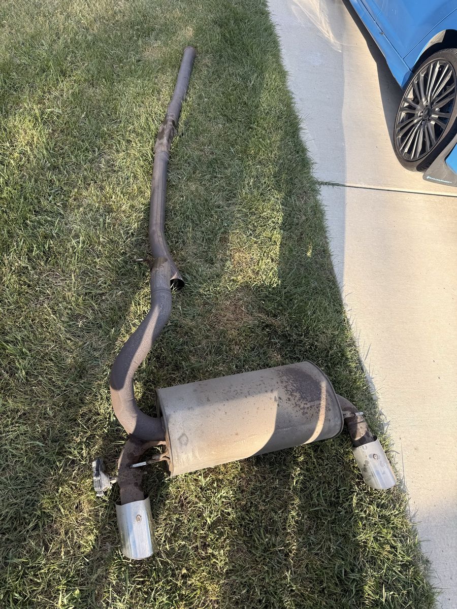 Ford focus rs exhaust