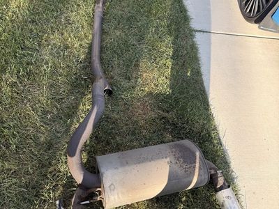 Ford focus rs exhaust