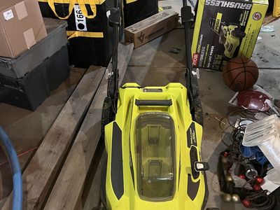 Ryobi 40V HP Brushless 20" Cordless Battery Self-Propelled Lawn Mower with Single Point Height Adjustment