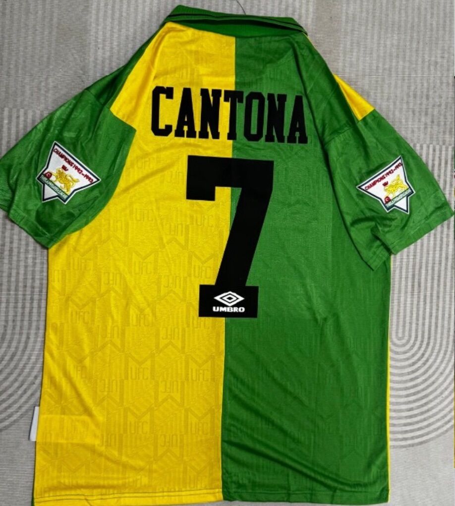 Cantona # 7 | XL | Man United 1992-94 Third Away