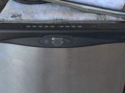 Maytag QuietSeries 300 Built-in Dishwasher - Stainless Steel, Used, Very Good Condition