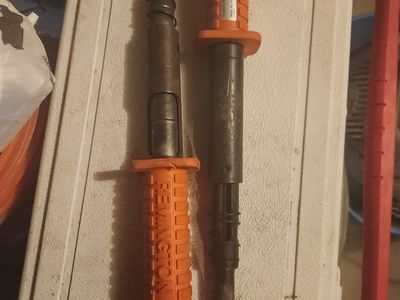 concrete nail gun and shot and nails 10 dollars ea