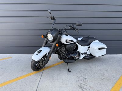 2026 Indian Motorcycle® Springfield ® Dark Horse® Ghost White Metallic Smoke