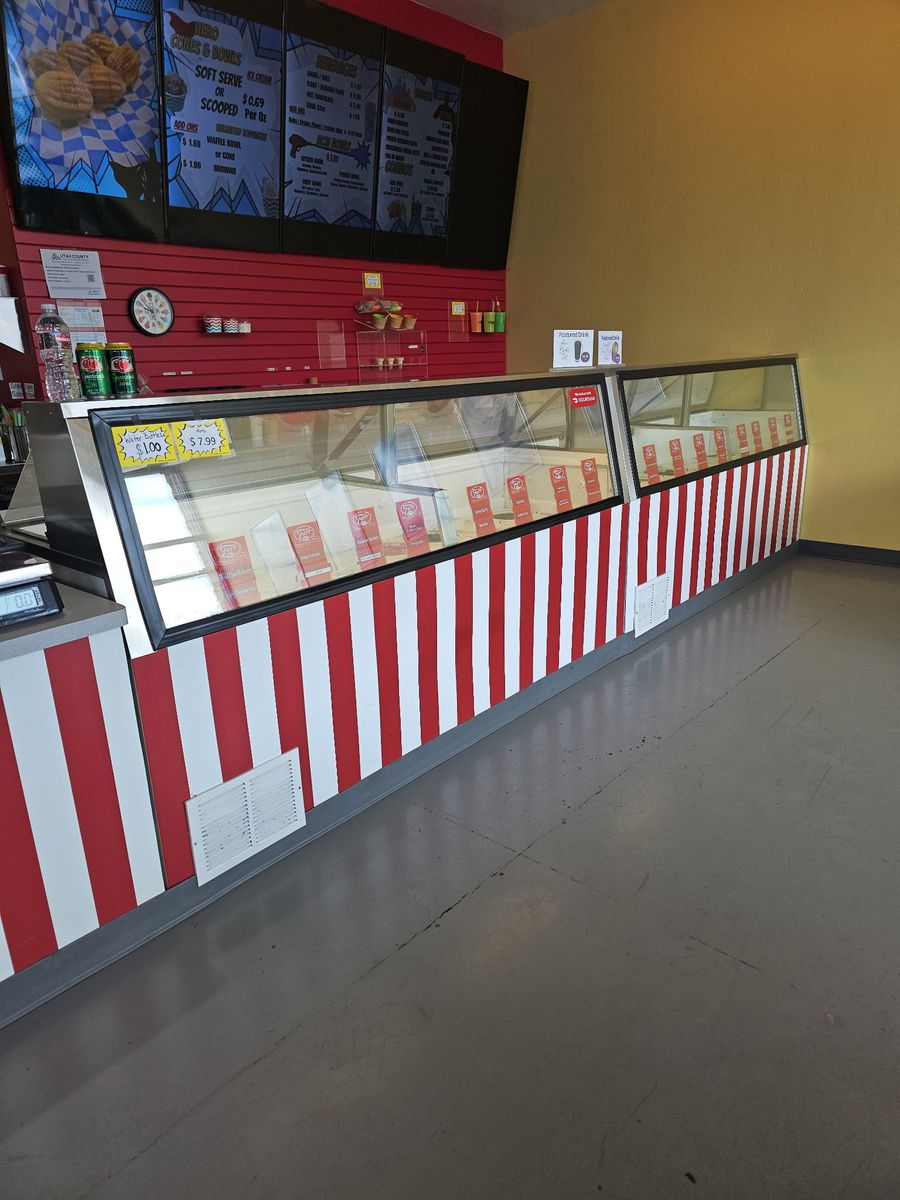 Ice cream store Equipment.