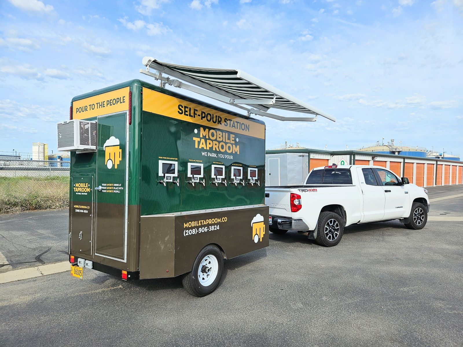 Self-Serve Mobile Beverage Trailer