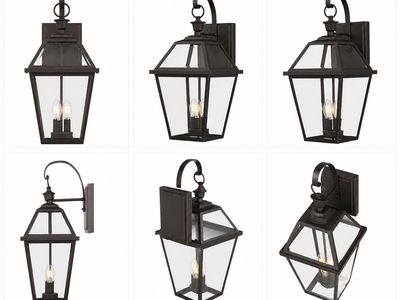 New Oil Rubbed Bronze Outdoor Wall Lighting