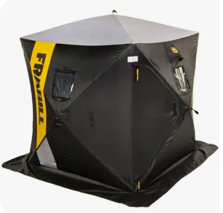 New in Box Frabill Hub Shelters Premium Shelter for Ice-Fishing and Angler Capacities HQ100