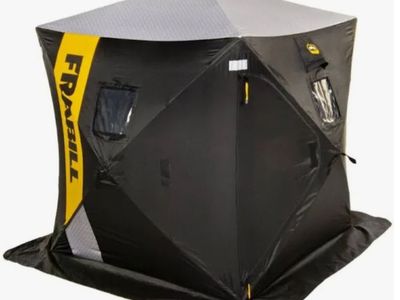 New in Box Frabill Hub Shelters Premium Shelter for Ice-Fishing and Angler Capacities HQ100