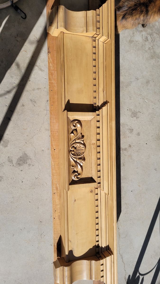 Fireplace mantel shelf