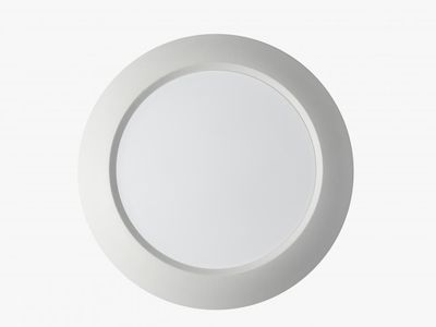 Modern, 10" LED Disc Light White Finish