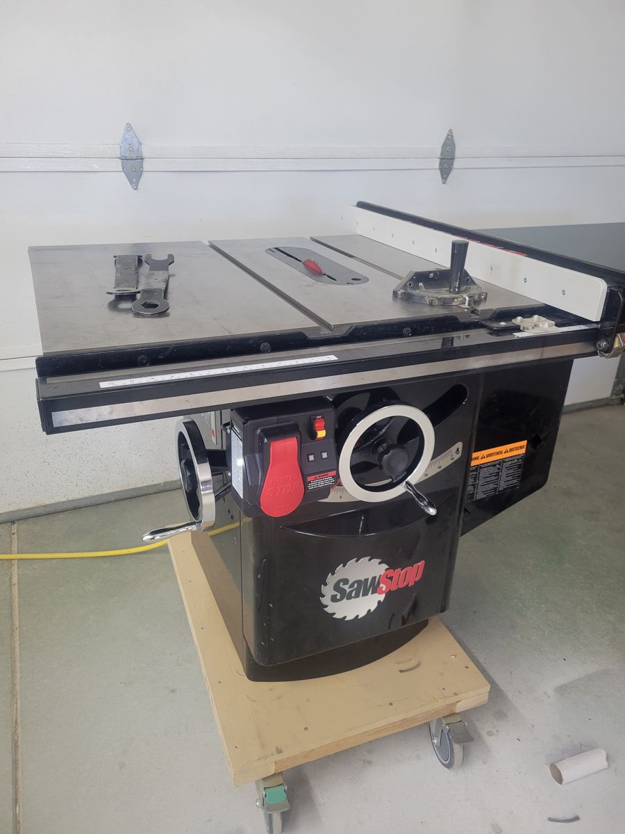 Sawstop 5HP Table Saw 3 Phase