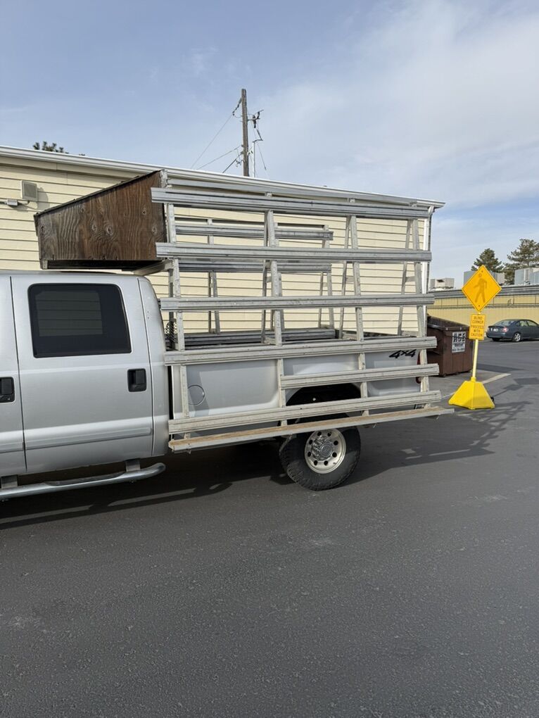 All Aluminum Glass Rack