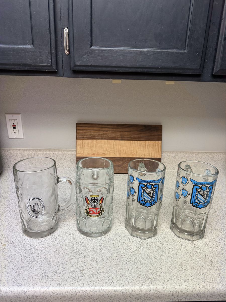 Official Snowbird Oktoberfest Glass Mugs