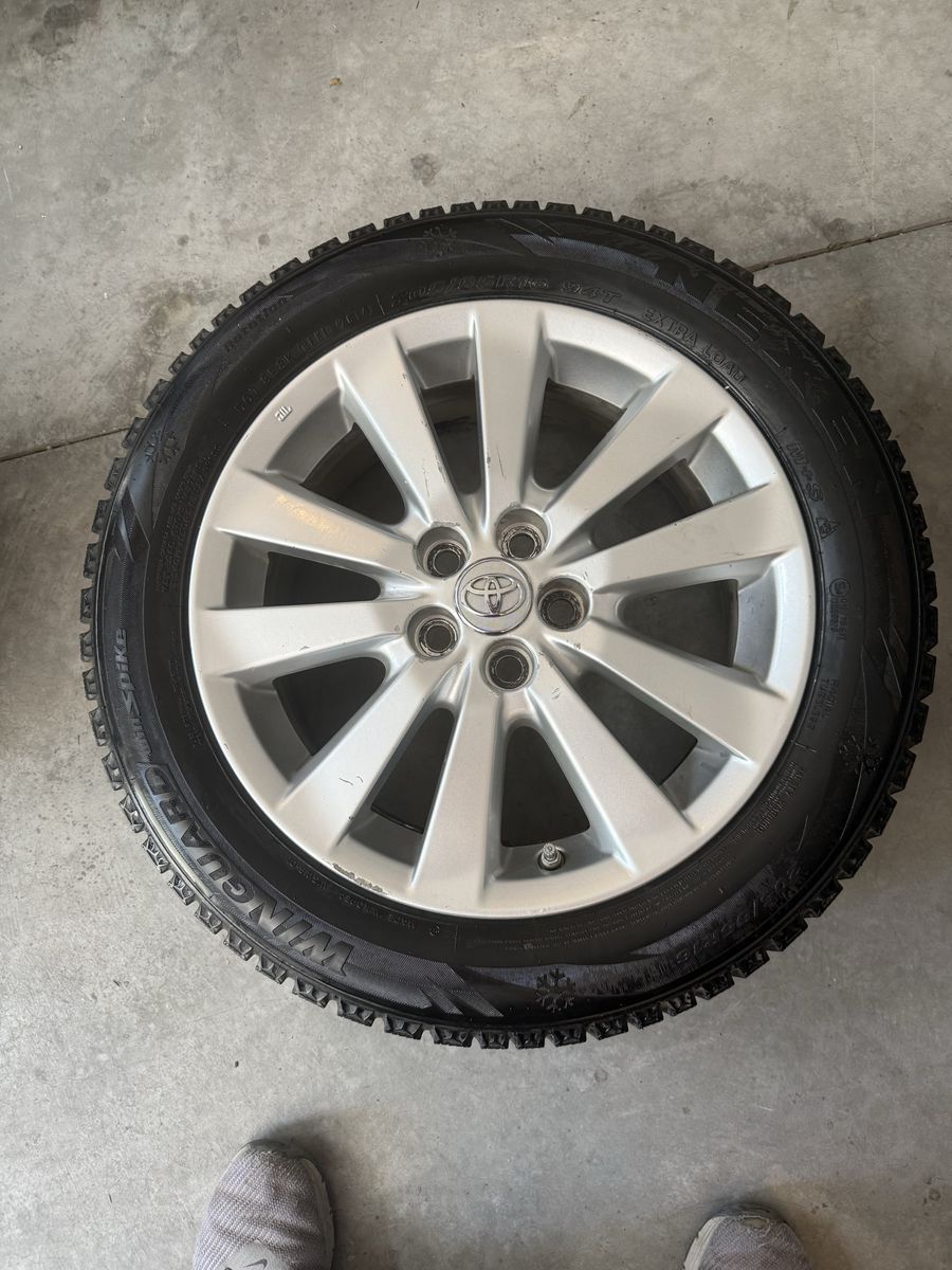 Toyota Wheel with Winguard Winter Tire
