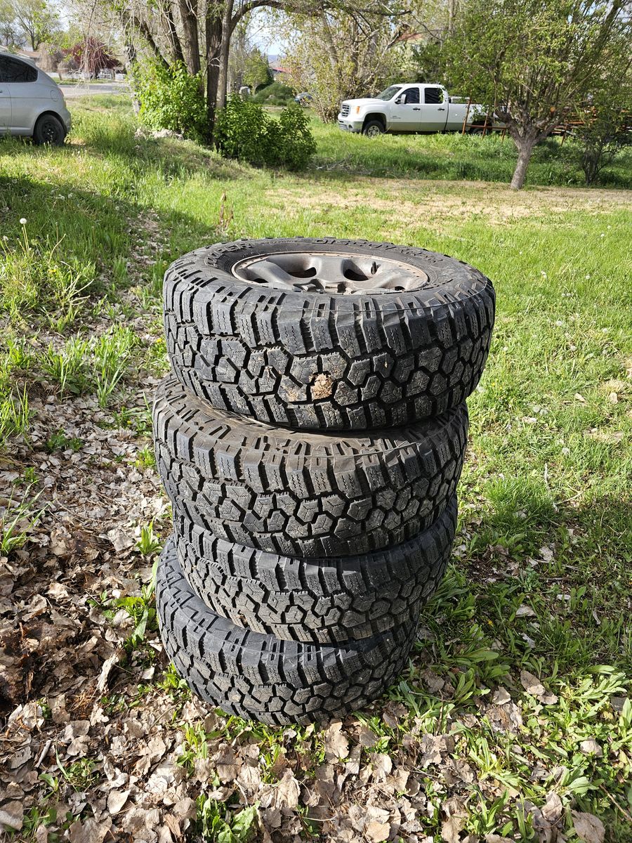 265/70R17 tires