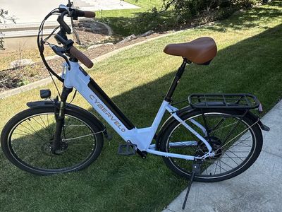 Large e-bike—needs derailleur and chain