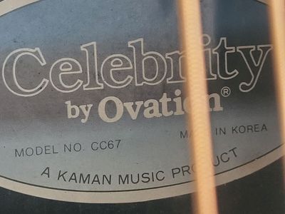 Celeberty by Ovation for sale