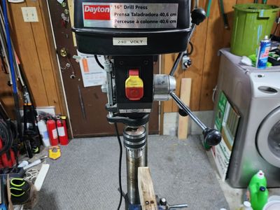 16 inch Dayton floor drill press