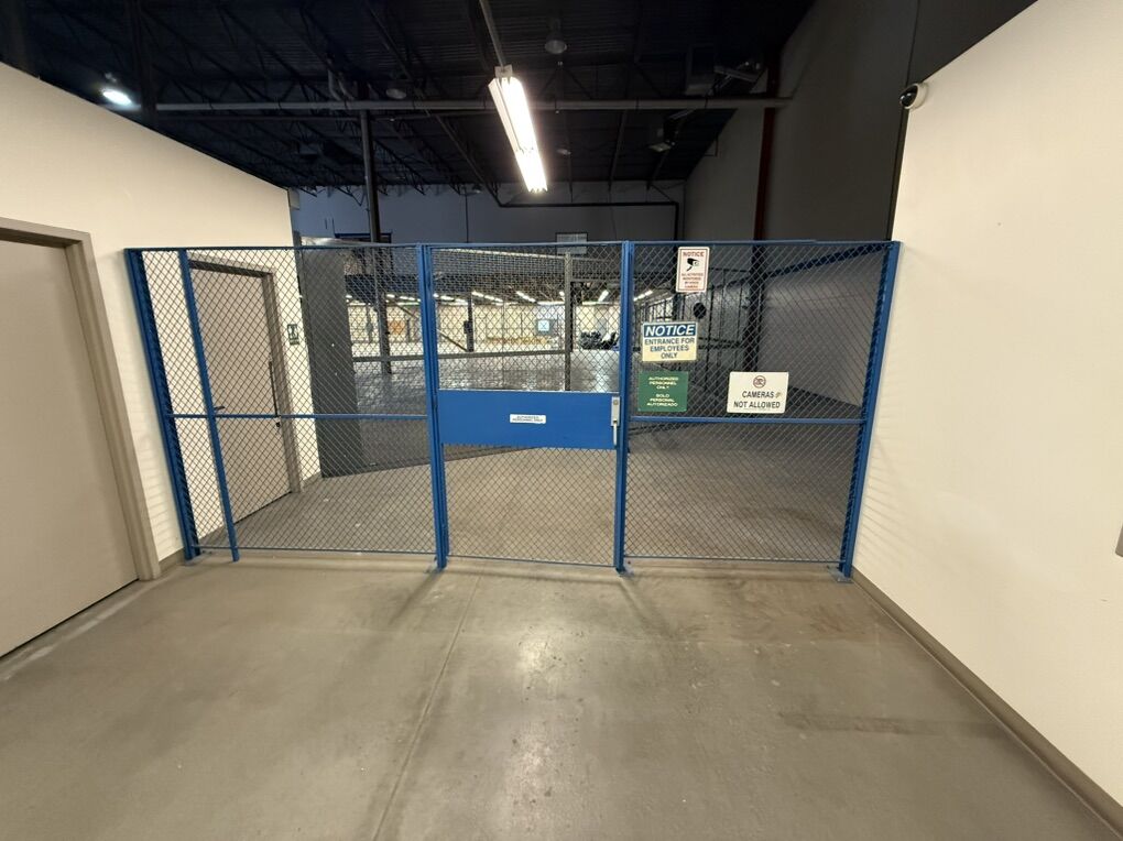 Warehouse Fence And Door