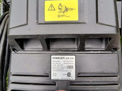 Stanley SHP 2150 Electric Pressure Washer 2150 PSI Max w/ Nozzles