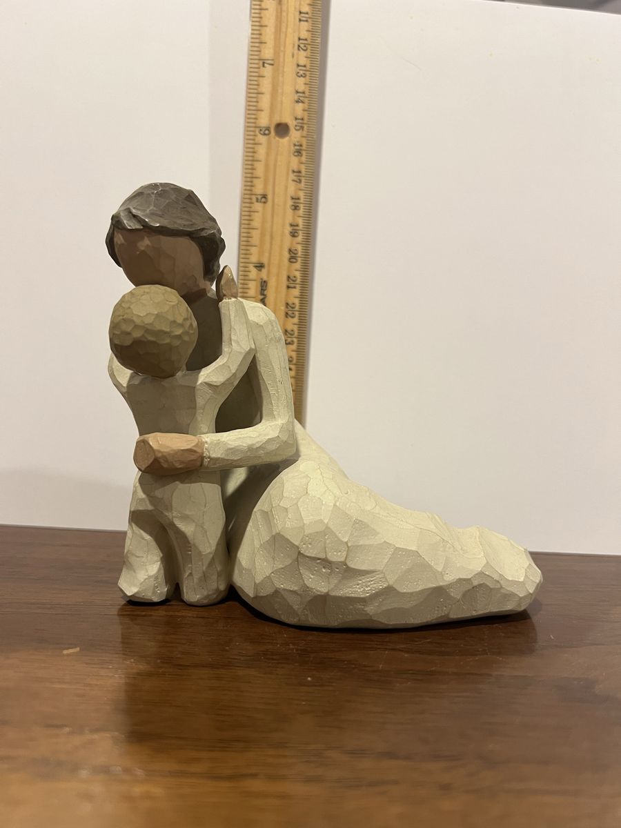 Willow Tree Child's Touch Figurine by Susan Lordi - Mother & Child, 2000 Demdaco