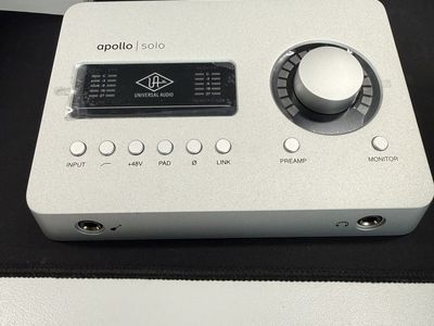 Universal Audio Apollo Solo Thunderbolt 3 Audio Interface Heritage Edition
