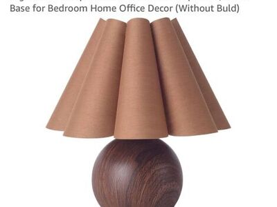 Kunjoulam Small Table Lamp New