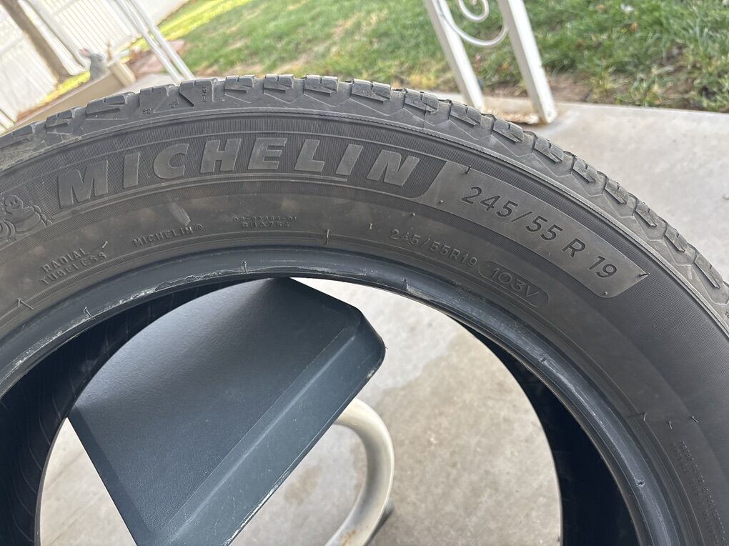 4 Used Michelin Cross Climate2 Tires