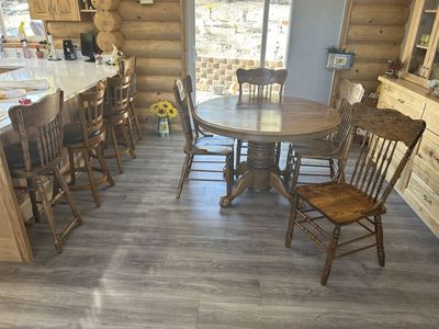 Oak Dining Table Set