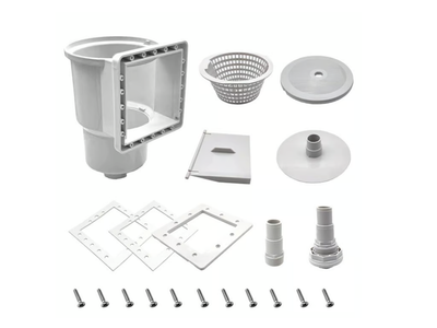 Above Ground Pool Skimmer Kit 6" Thru-Wall SP1091LX Replacement w/ Accessories