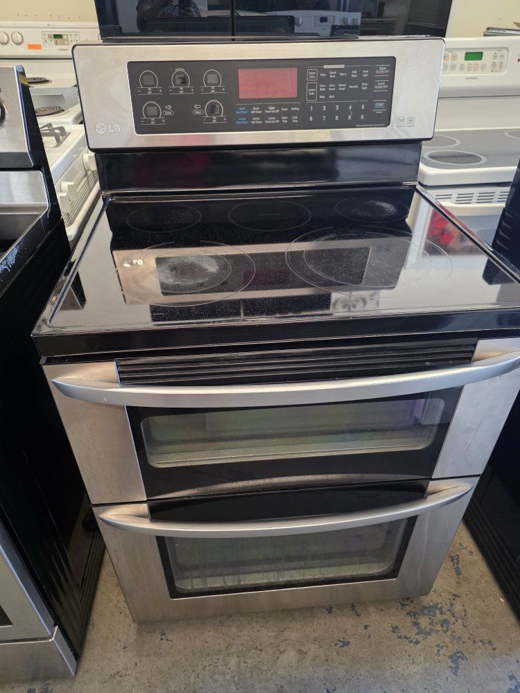 Lg double oven electric stove