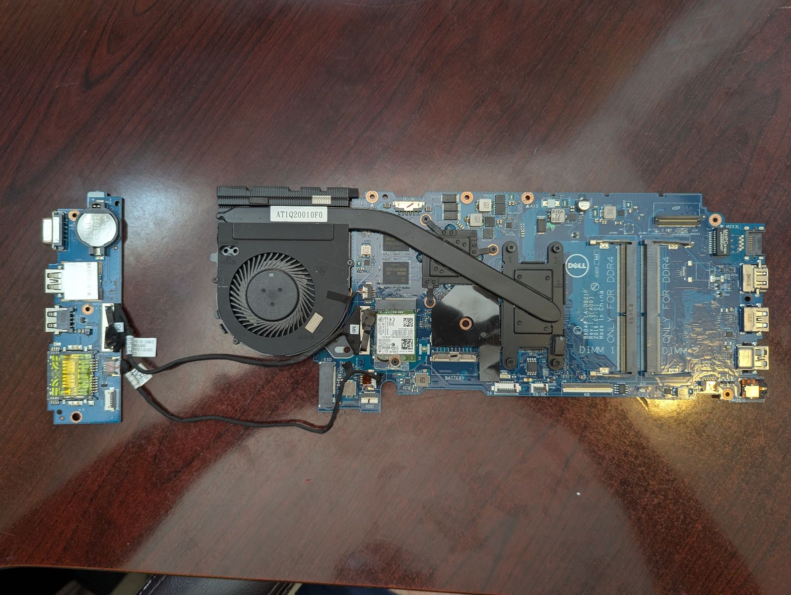 Dell Inspiron 7560 7460 Motherboard i5-7200U 2.5GHz Nvidia 940MX LA-D821P 5CPRV