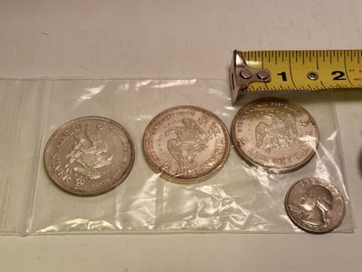 3 A-Mark Liberty Bell Life Happiness .999 Silver Coin Lot