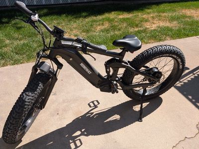 Himiway Cobra Full Suspension Electric Fat Tire Bike - Black
