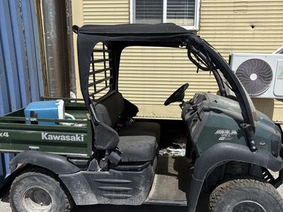 2023 Kawasaki Mule SX FI 4x4 UTV - Enclosed Cab, Extra Rims & Tires