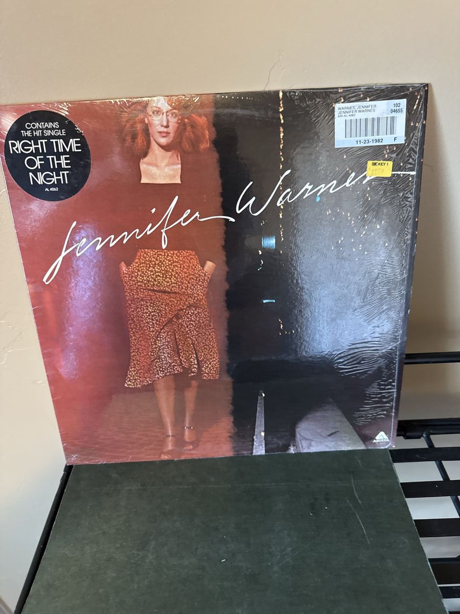 Jennifer Warnes Self-Titled Vinyl Record Album (Arista AL 4062) In Shrink Wrap