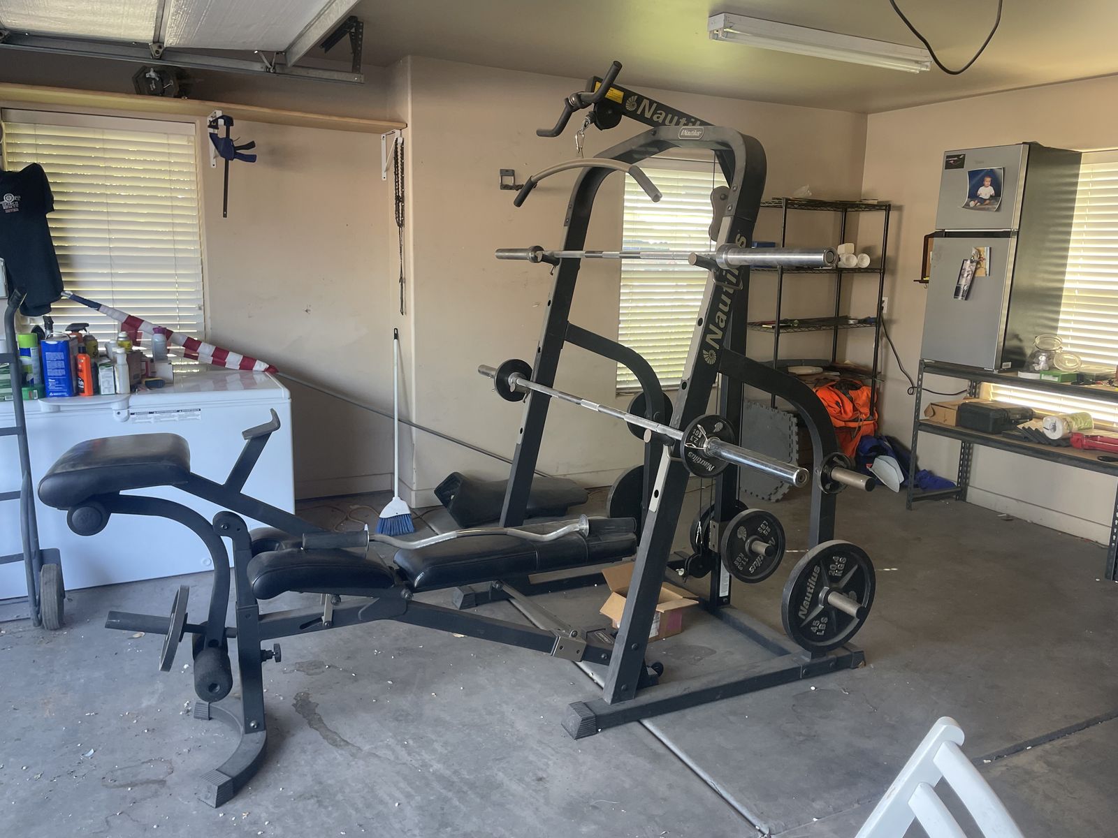 Nautilis workout equipment