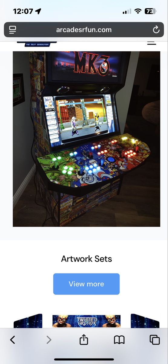 Star Wars Themed Custom Arcade Cabinet with Multi-Player Control Deck