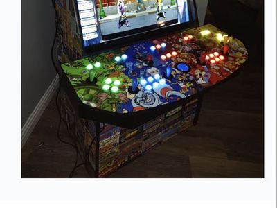 Star Wars Themed Custom Arcade Cabinet with Multi-Player Control Deck