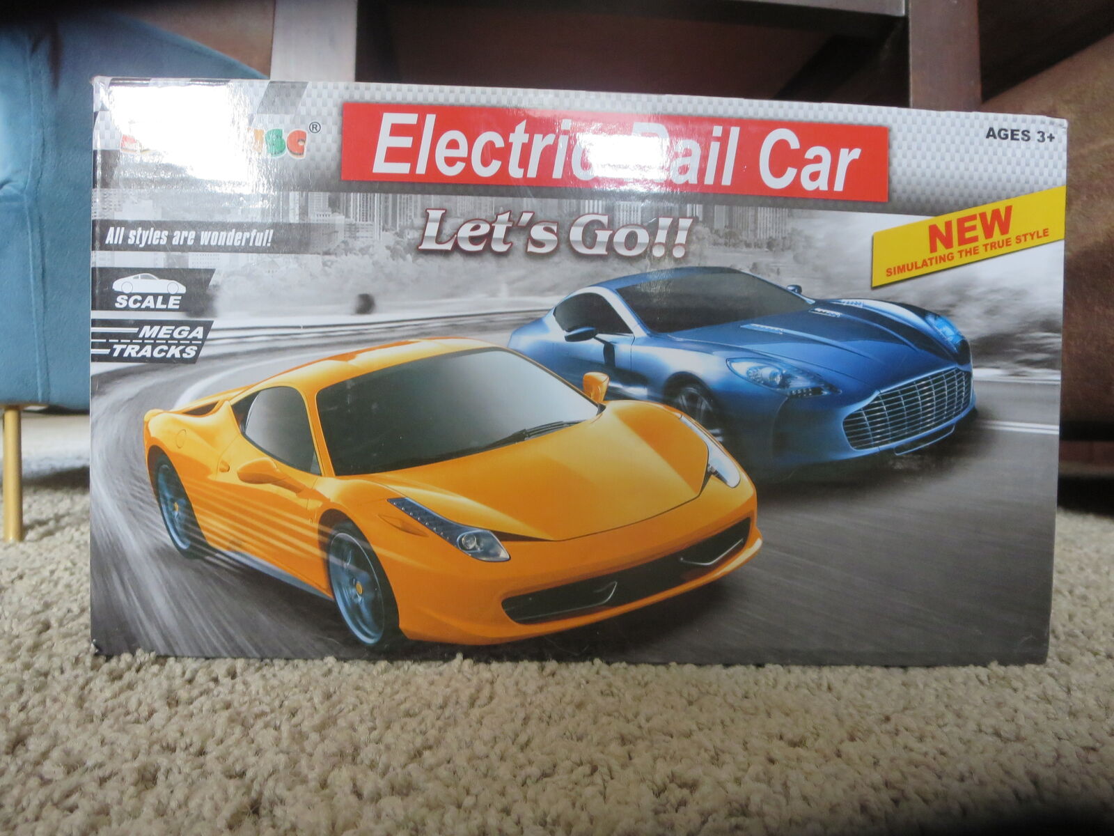 GB Pacific parallel looping electric race set new slot cars