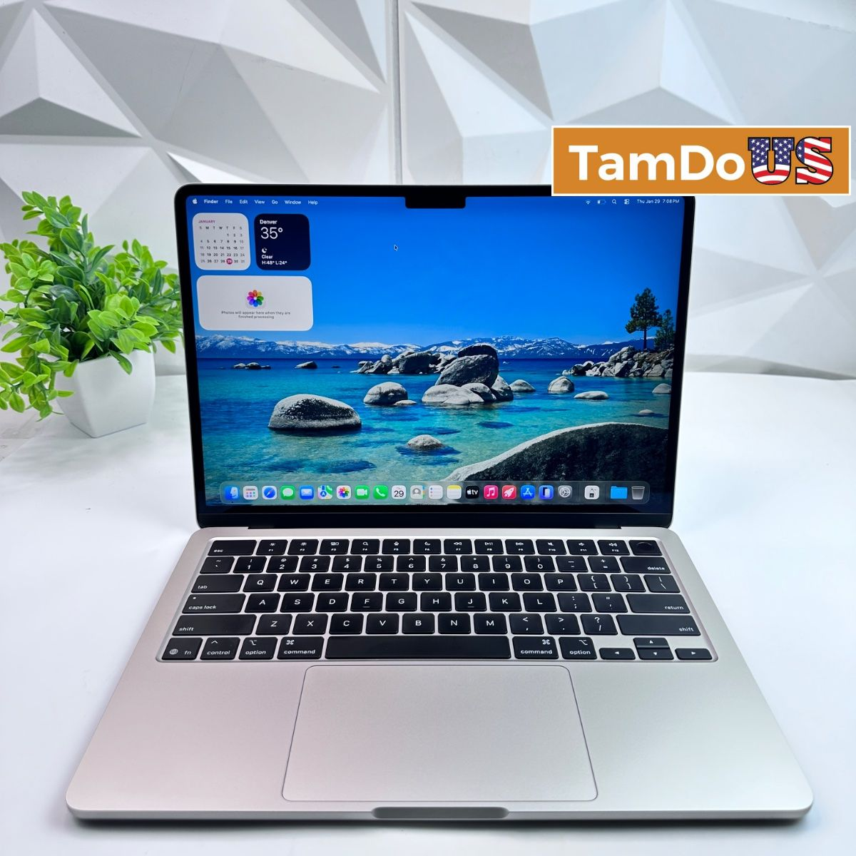 MacBook Air (13-inch, M4, 2025) 8-Core GPU, 16GB, 256GB SSD, Star Light